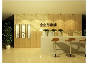 前臺(tái)接待臺(tái)和形象墻如何裝飾，德軒點(diǎn)亮您的企業(yè)文化